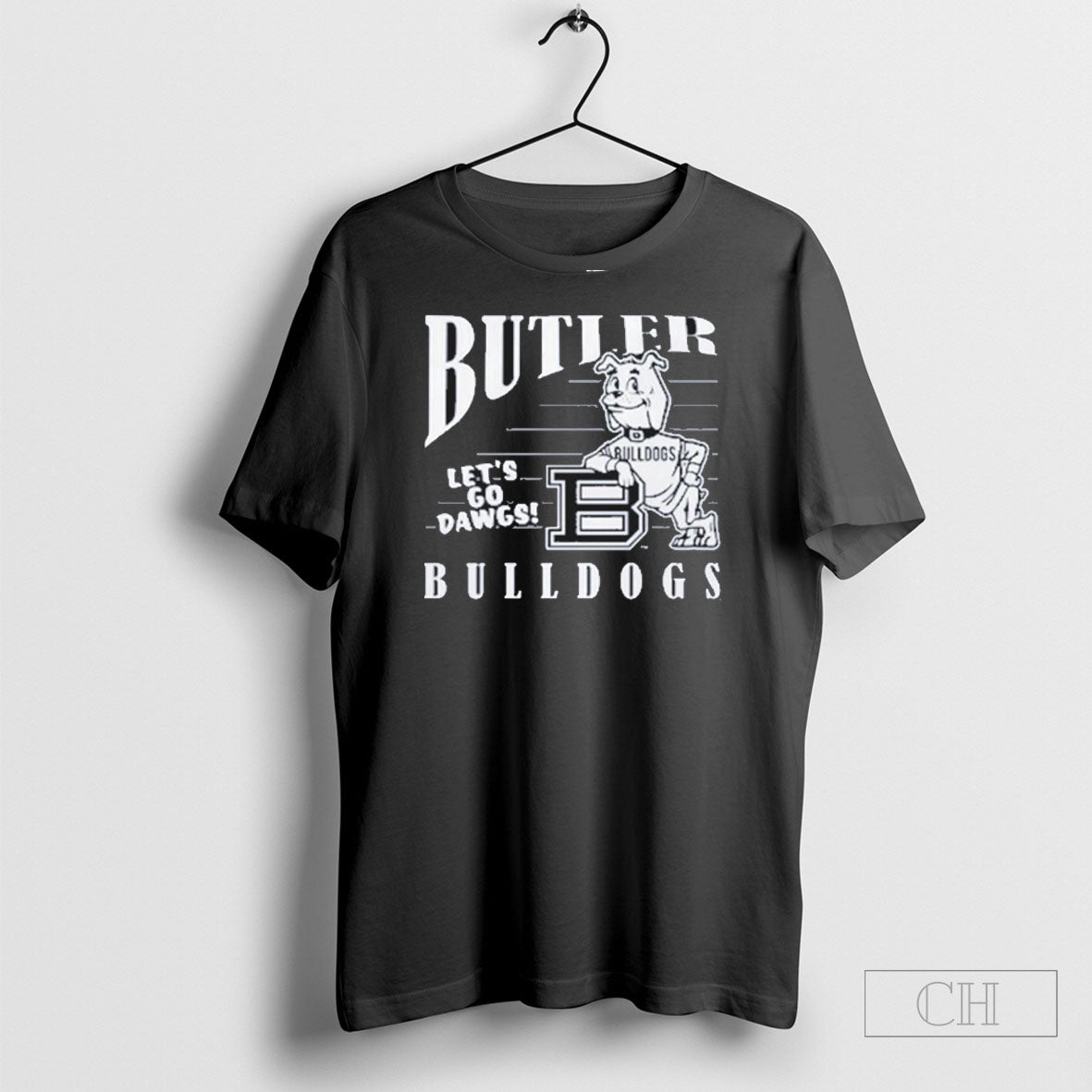 Official Butler Bulldogs 70s Lets Go Dawgs Sweater Unisex