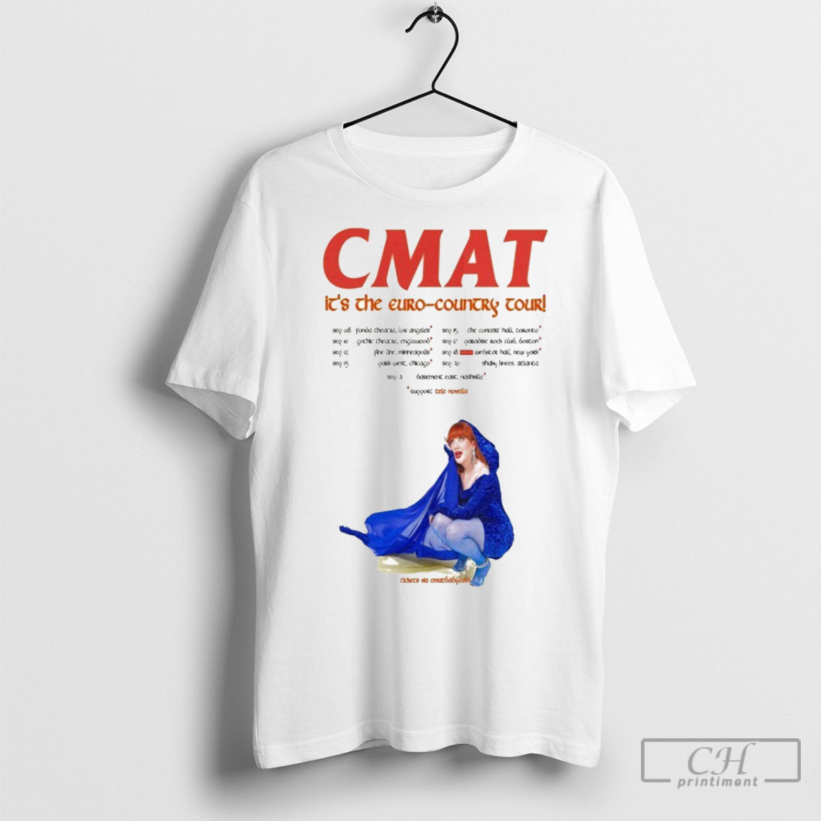 Official Cmat Its The Euro Country Tour 2025 Dates Sweater Unisex