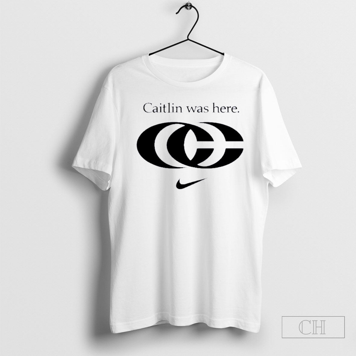 Official Caitlin Clark Signature Logo Fever Vs Storm T Sweater Unisex
