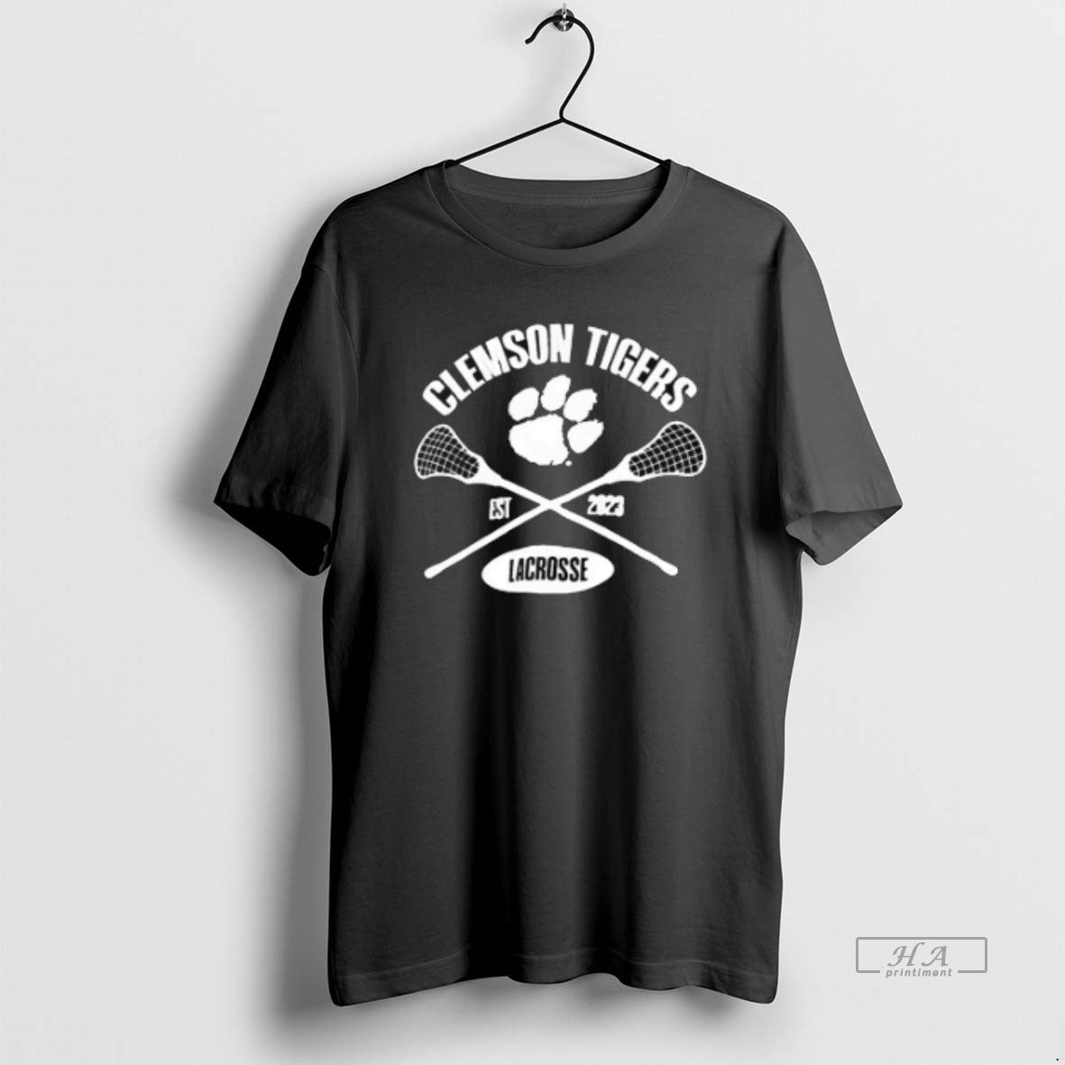 Official Clemson Tigers Lacrosse Est 2023 Unisex