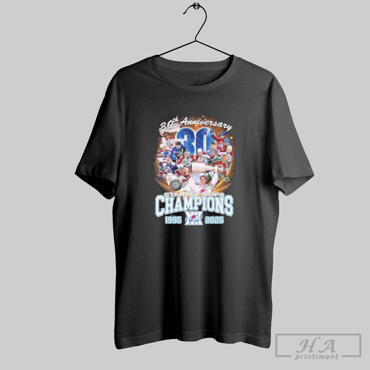 Official Colorado Avalanche 30th Anniversary Stanley Cup Champions Unisex