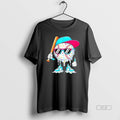 Official Cool Baseball Life Style Ice Cream Melting Drip Graphic Unisex