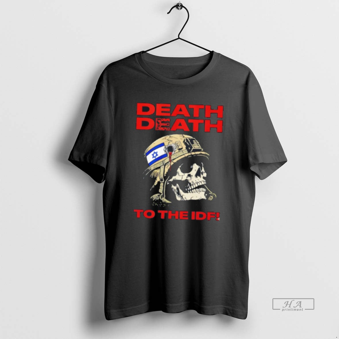 Official Death Death To The Idf Krime Tee Unisex