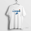 Official Detroit Lions Parrot Drinking Cocktail Logo Unisex