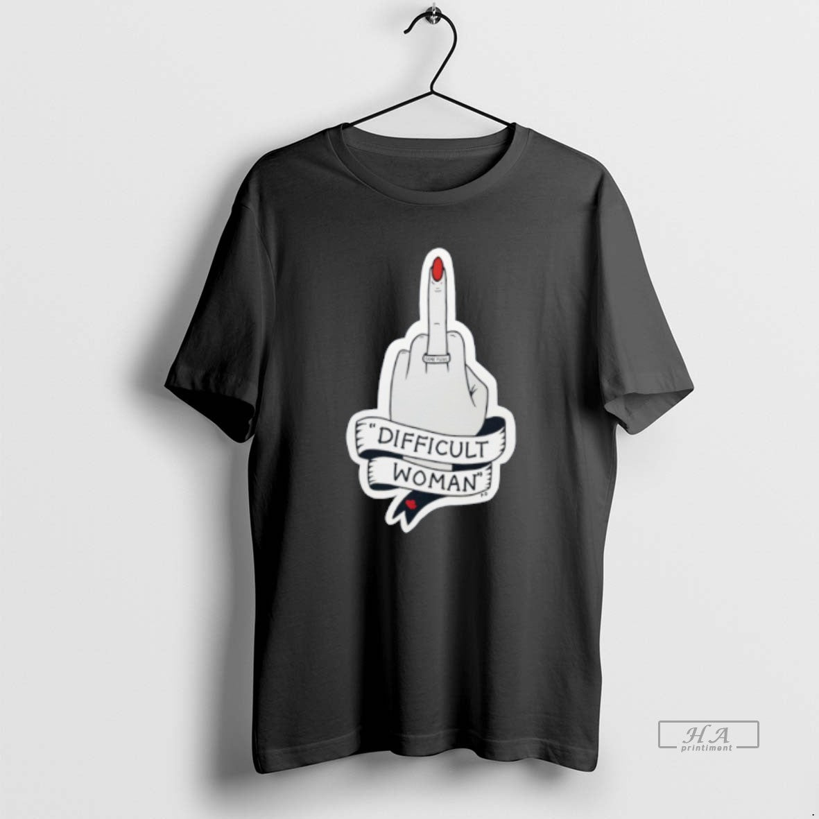 Official Difficult Woman Middle Finger Unisex