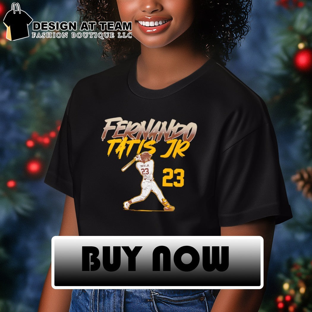 Fernando Tatis Jr San Diego Slugger Swing Number shirt
