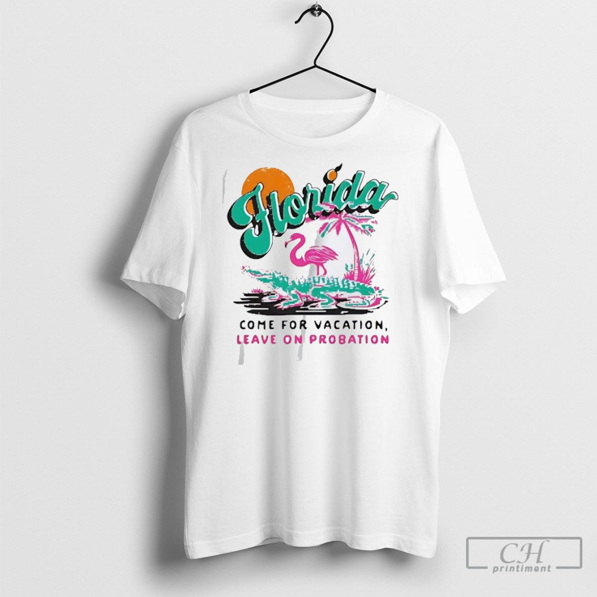 Official Florida Come For Vacation Leave On Probation Sweater Unisex