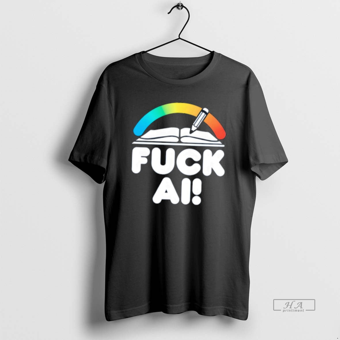 Official Fuck Ai Pizza Program Rainbow Unisex