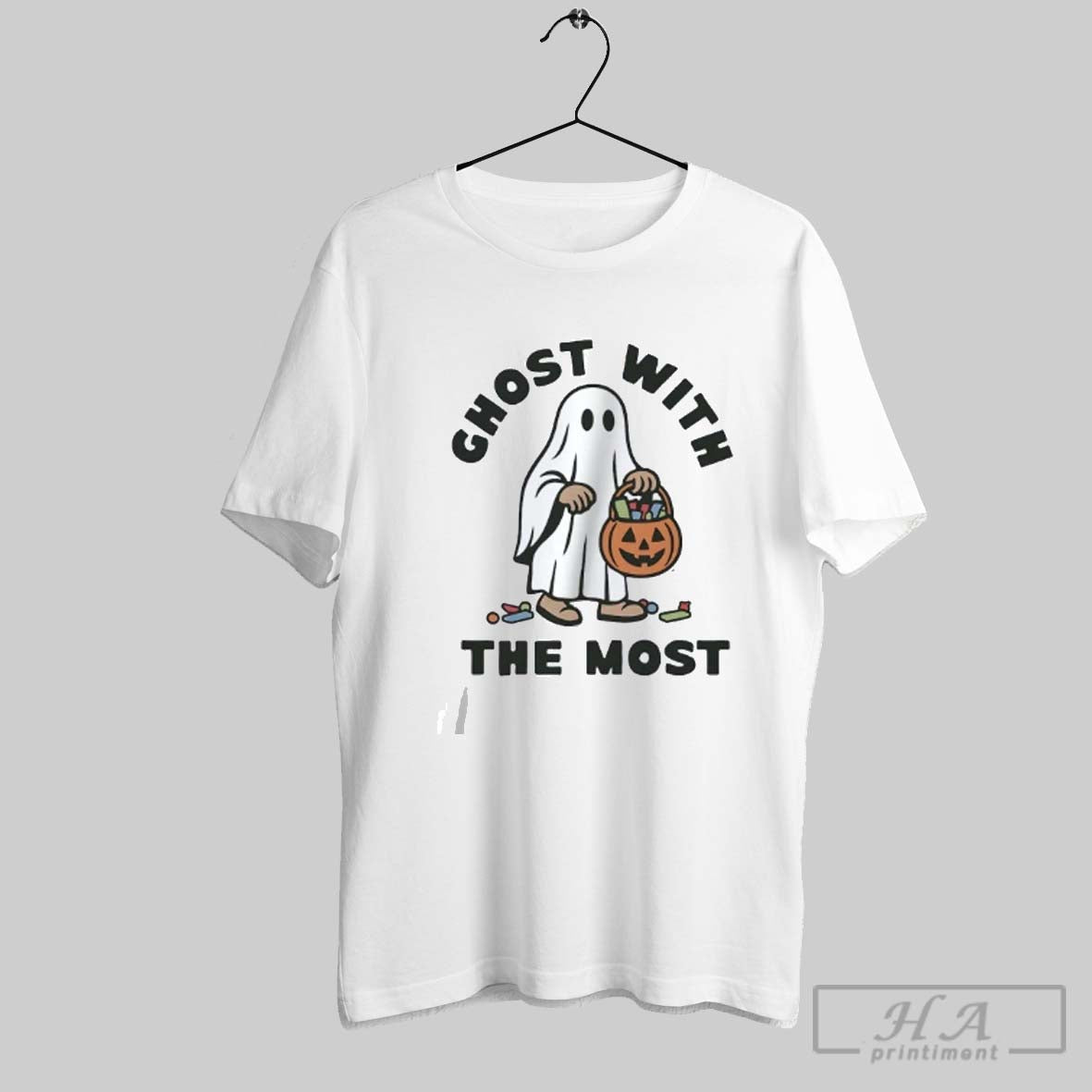 Official Ghost With The Most Trick Or Treat Halloween Unisex