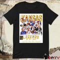 Gold Metal SLAM Presents Kansas Legends Of The Phog Special Collector’s Issue Poster t-shirt