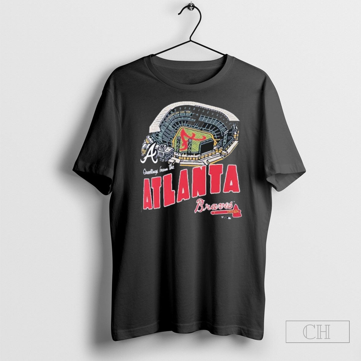 Official Greetings From The Atlanta Braves Home Stadium T Sweater Unisex