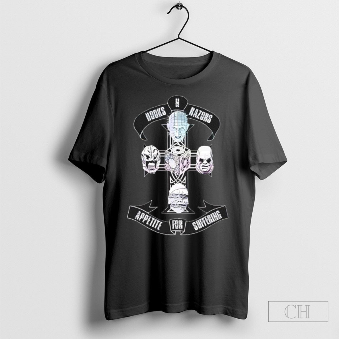 Official Hellraiser Hooks N Razors Appetite For Suffering Sweater Unisex