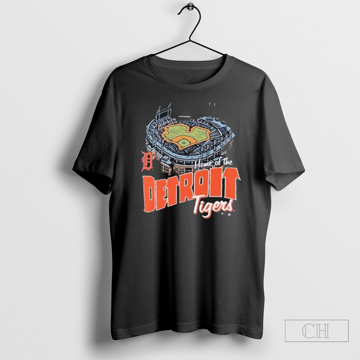 Official Home Of The Detroit Tigers Home Stadium T Sweater Unisex