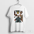 Official Horror Movie Characters Circle Halloween Sweater Unisex