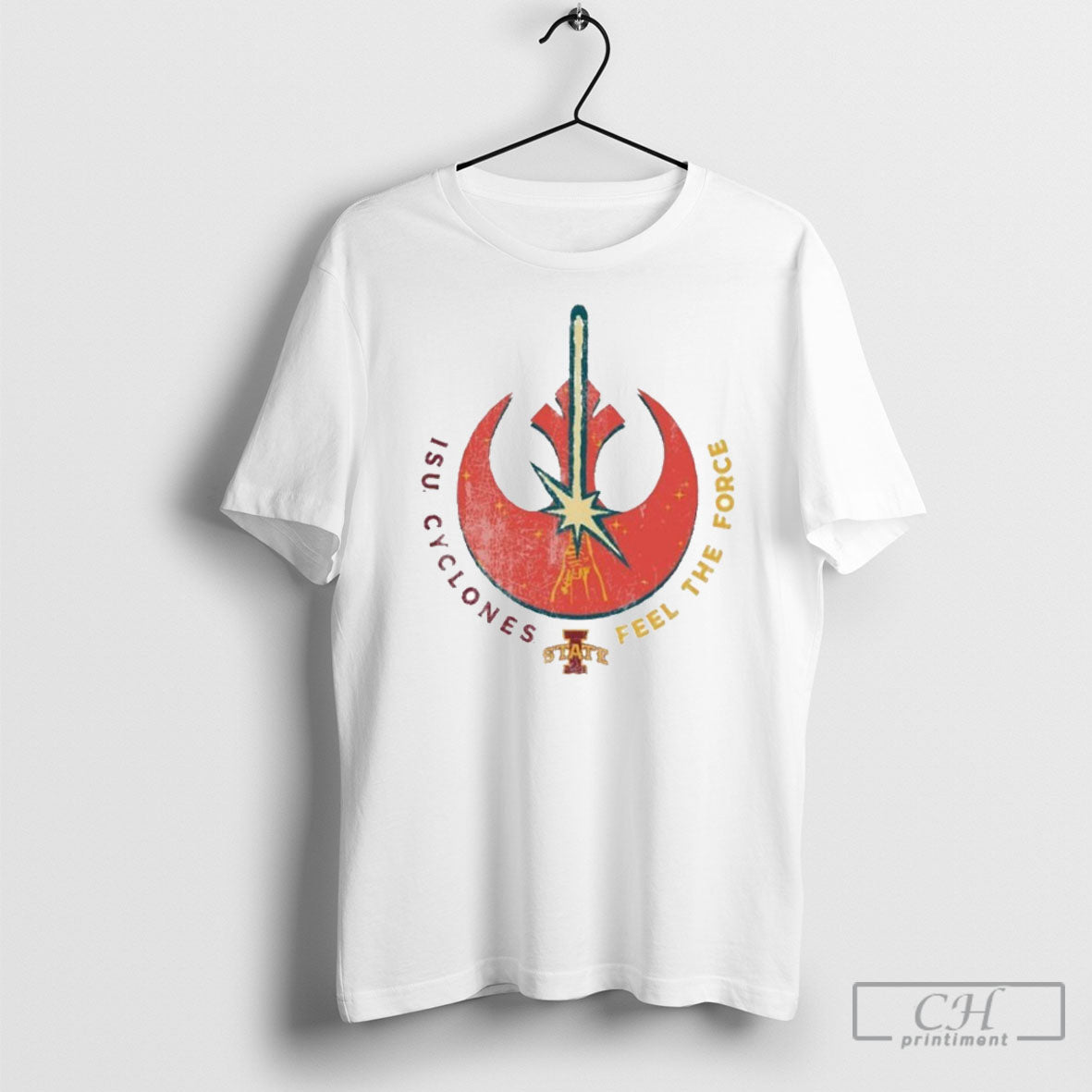 Official I State Cyclones Feel The Force Shirt Sweater Unisex