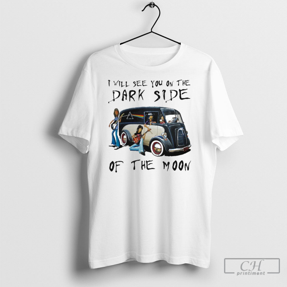 Official I Will See You On The Dark Side Of The Moon Shirt Sweater Tee Unisex