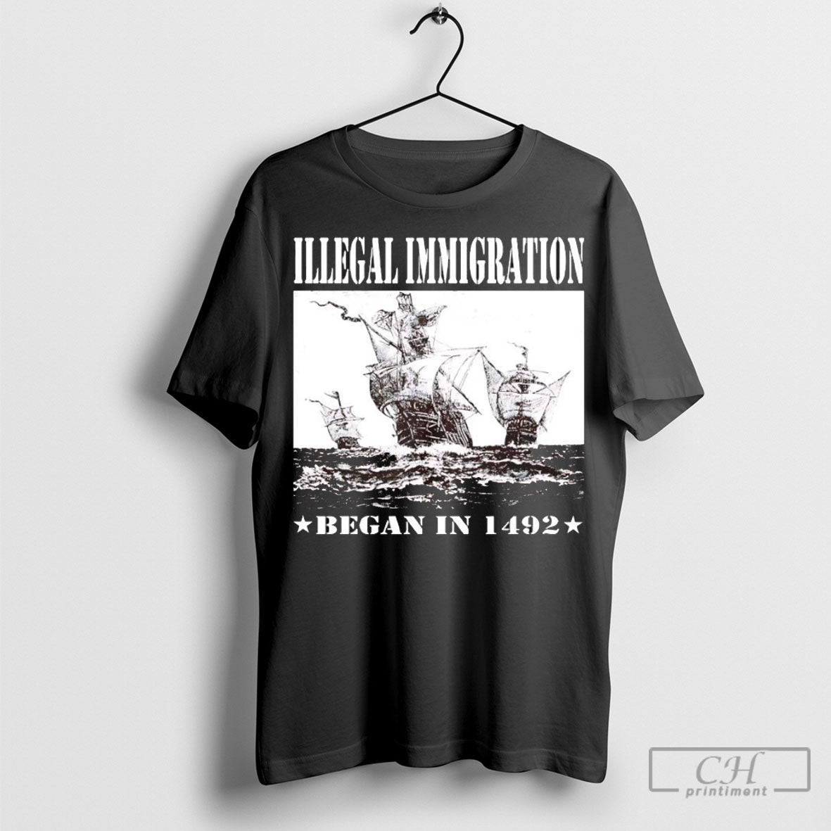 Official Illegal Immigration Began In 1492 Sweater Unisex