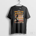 Official Im A Grumpy Old Man I Was Born In August Skull Anger Issues Sweater Unisex