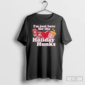 Official Im Just Here For The Holiday Hunks Christmas Sweater Unisex