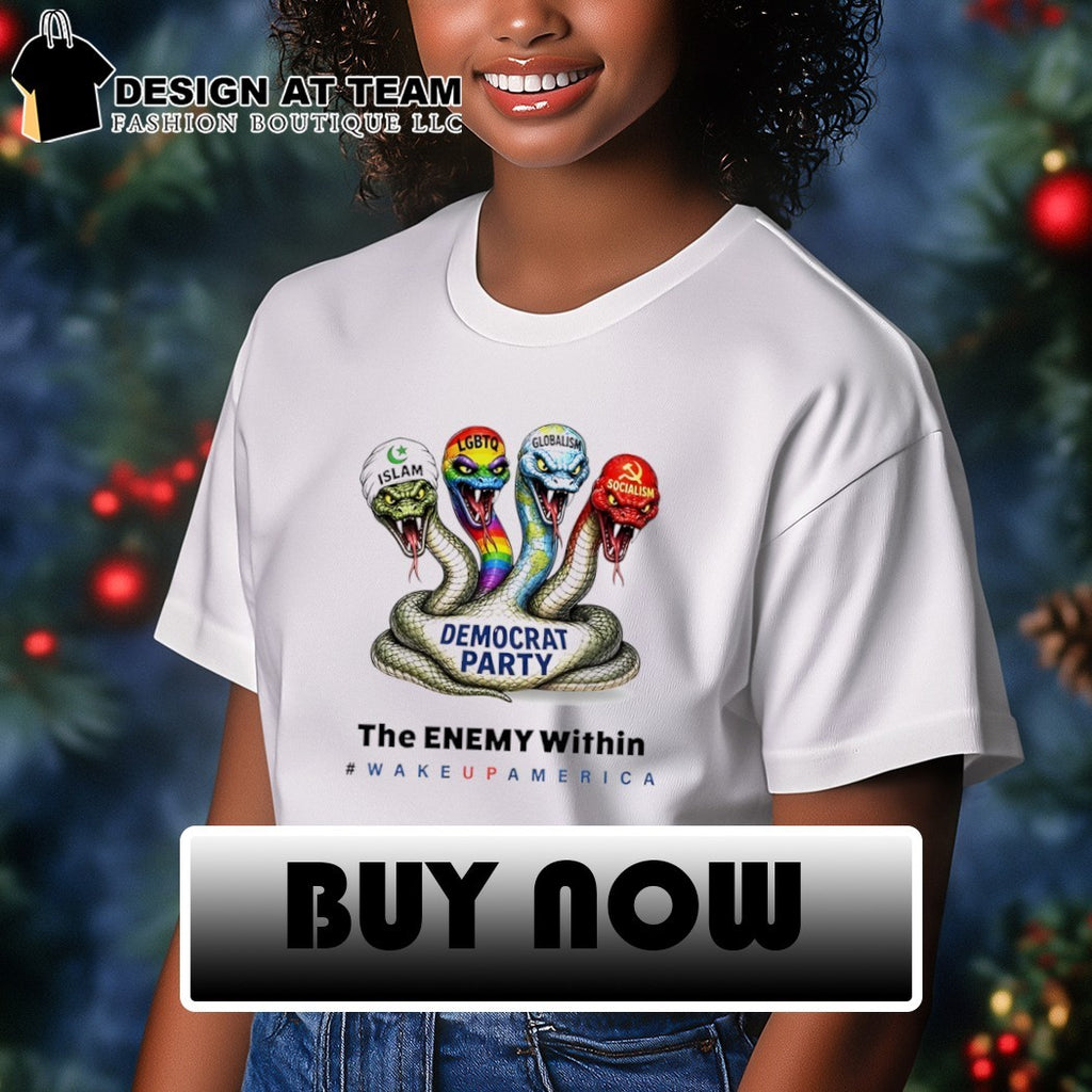 Islam Democrat Party The Enemy Within Wake Up America Shirt