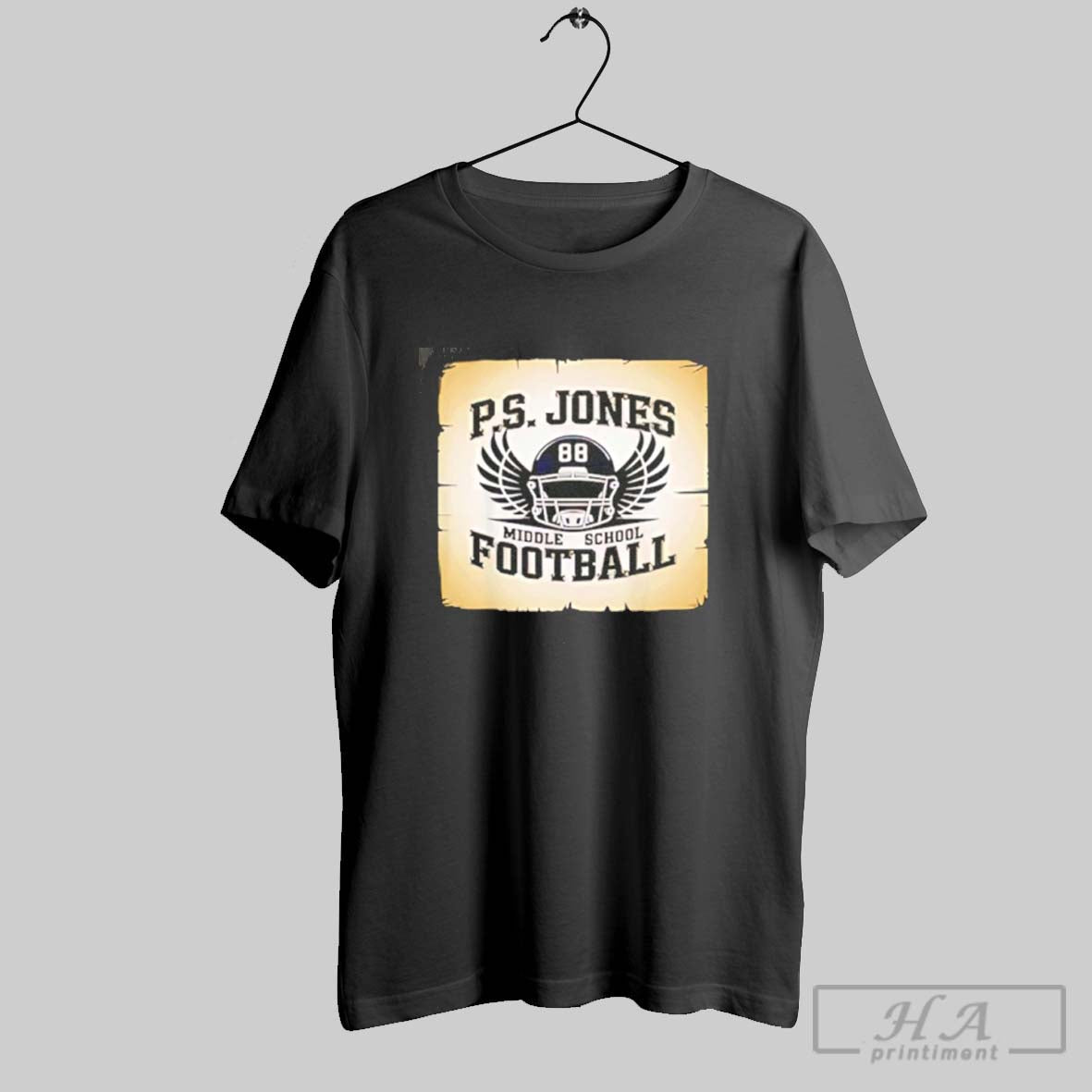 Official Jack Oneal Tribute Wear P S Jones Middle School Football Unisex