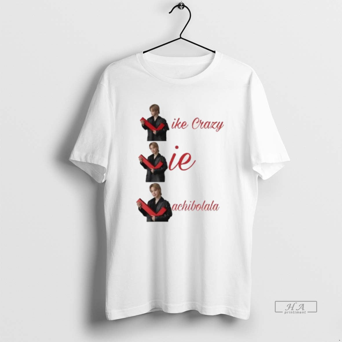 Official Jimin Like Crazy Lie Lachimolala Womens Unisex
