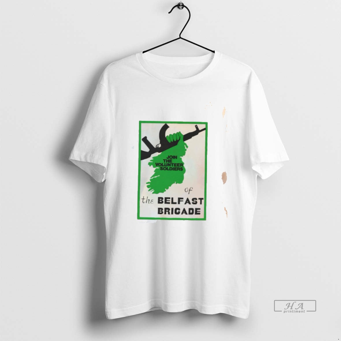 Official Join The Volunteer Soldiers Of The Belfast Brigade Irish Republican Army Tee Unisex