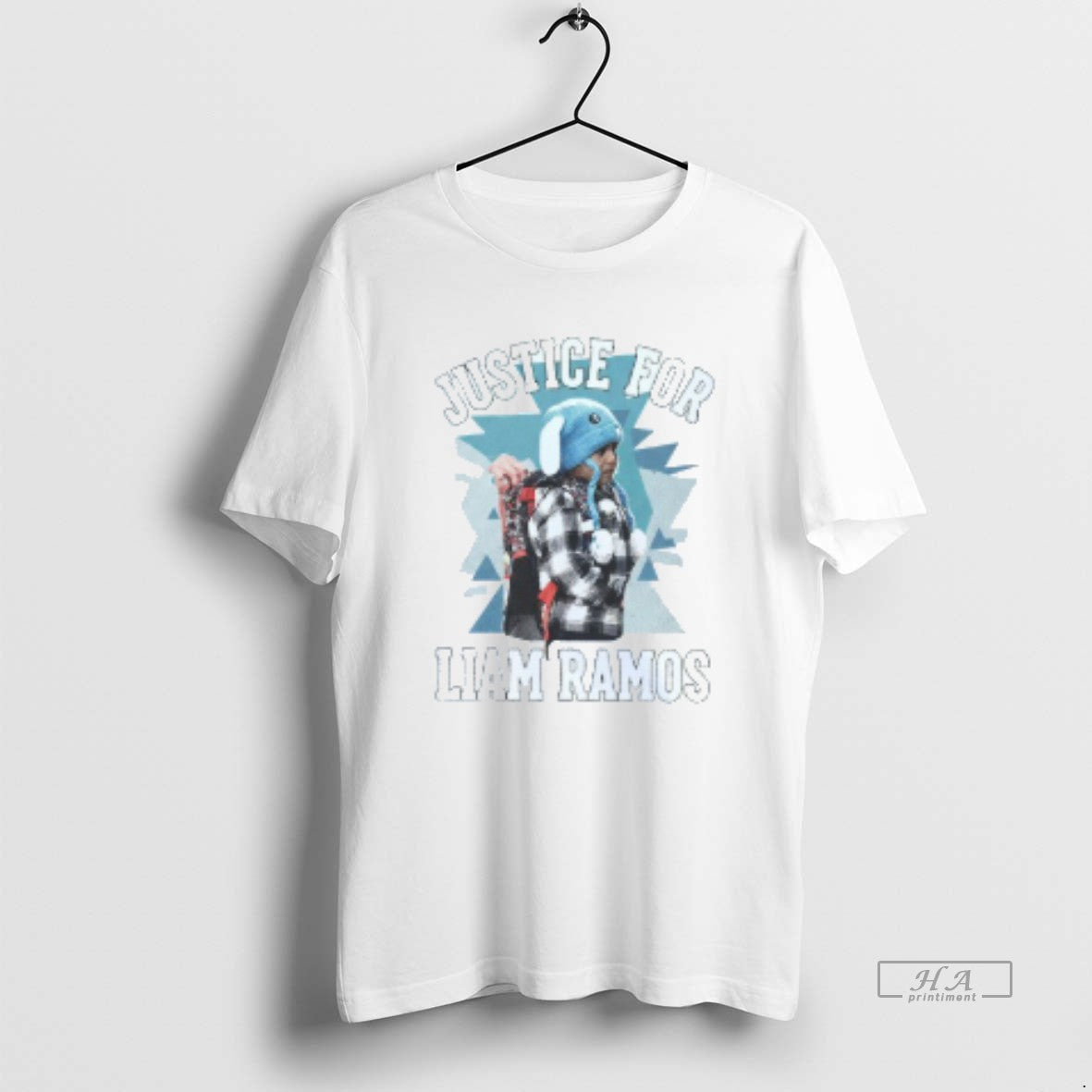 Official Justice For Liam Ramos Human Rights Protest Ice Mens White Tee Unisex
