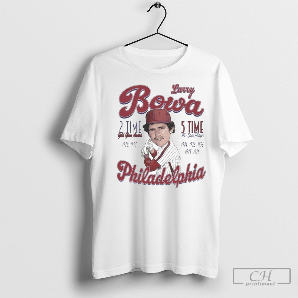 Official Larry Bowa Philadelphia Phillies Comic 5 Time All Star Player Shirt Sweater Unisex