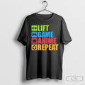 Official Lift Game Anime Repeat Shirt Sweater Unisex