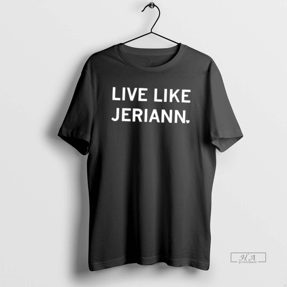 Official Live Like Jeriann 2026 Tee Unisex