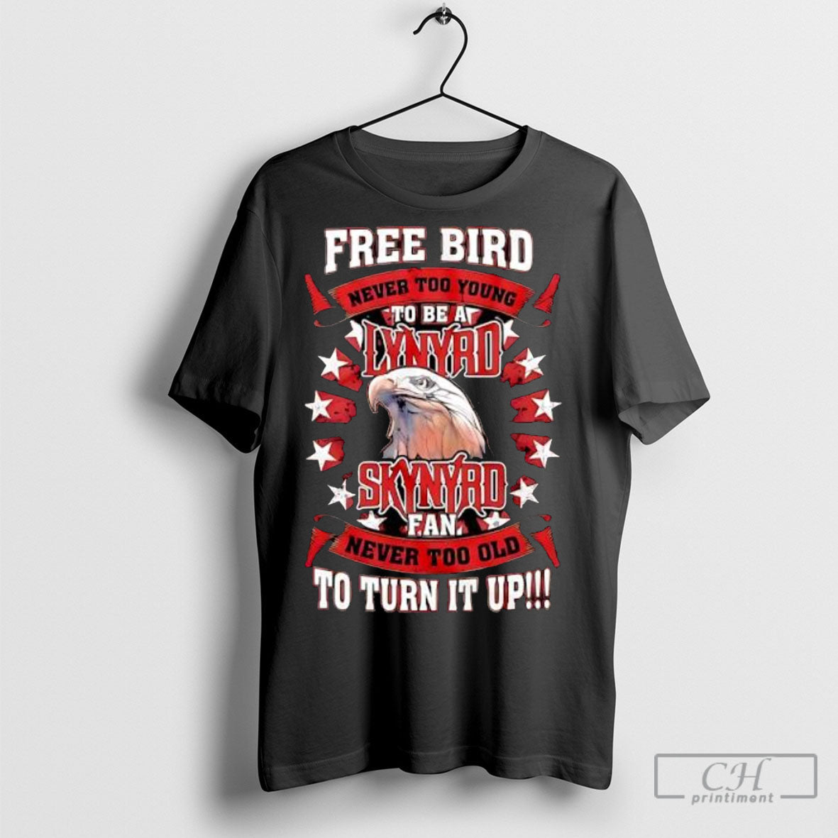 Official Lynyrd Skynyrd Free Bird To Turn It Up Sweater Unisex