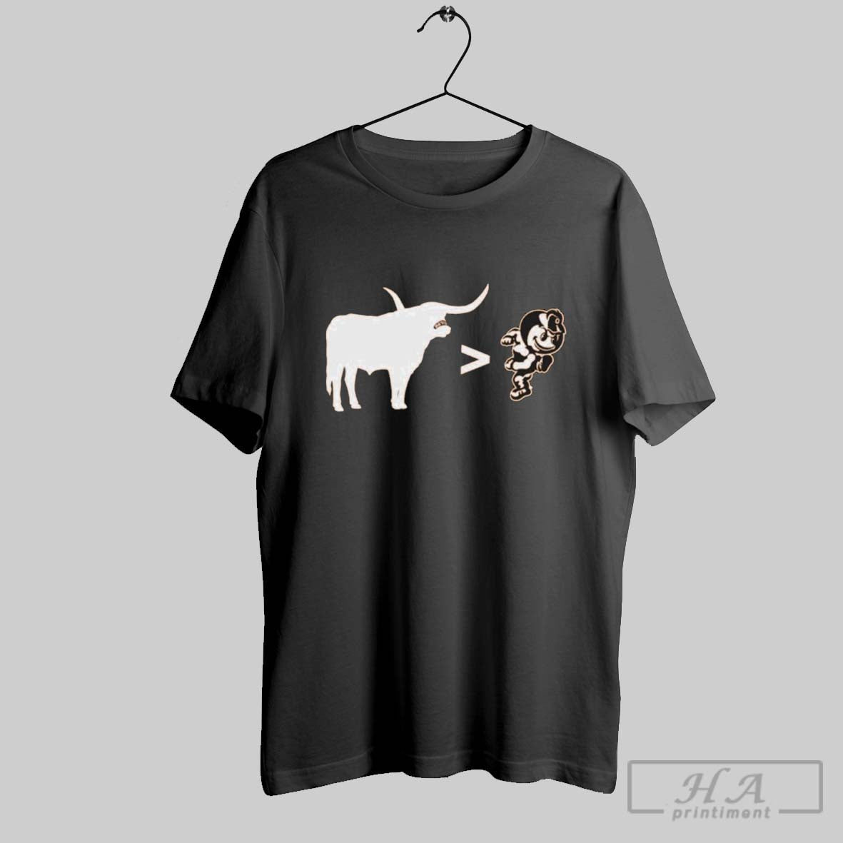 Official Mascot Bevo Greater Than Brutus Buckeye Unisex