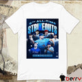 Max Scherzer 9th All-Time Strikeouts Max Moves Up The Ladder MLB Poster t-shirt