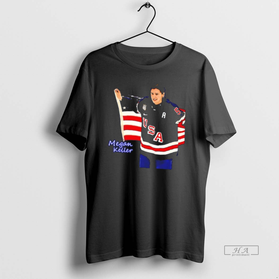 Official Megan Keller Usa Womens National Ice Hockey Team 2026 Tee Unisex