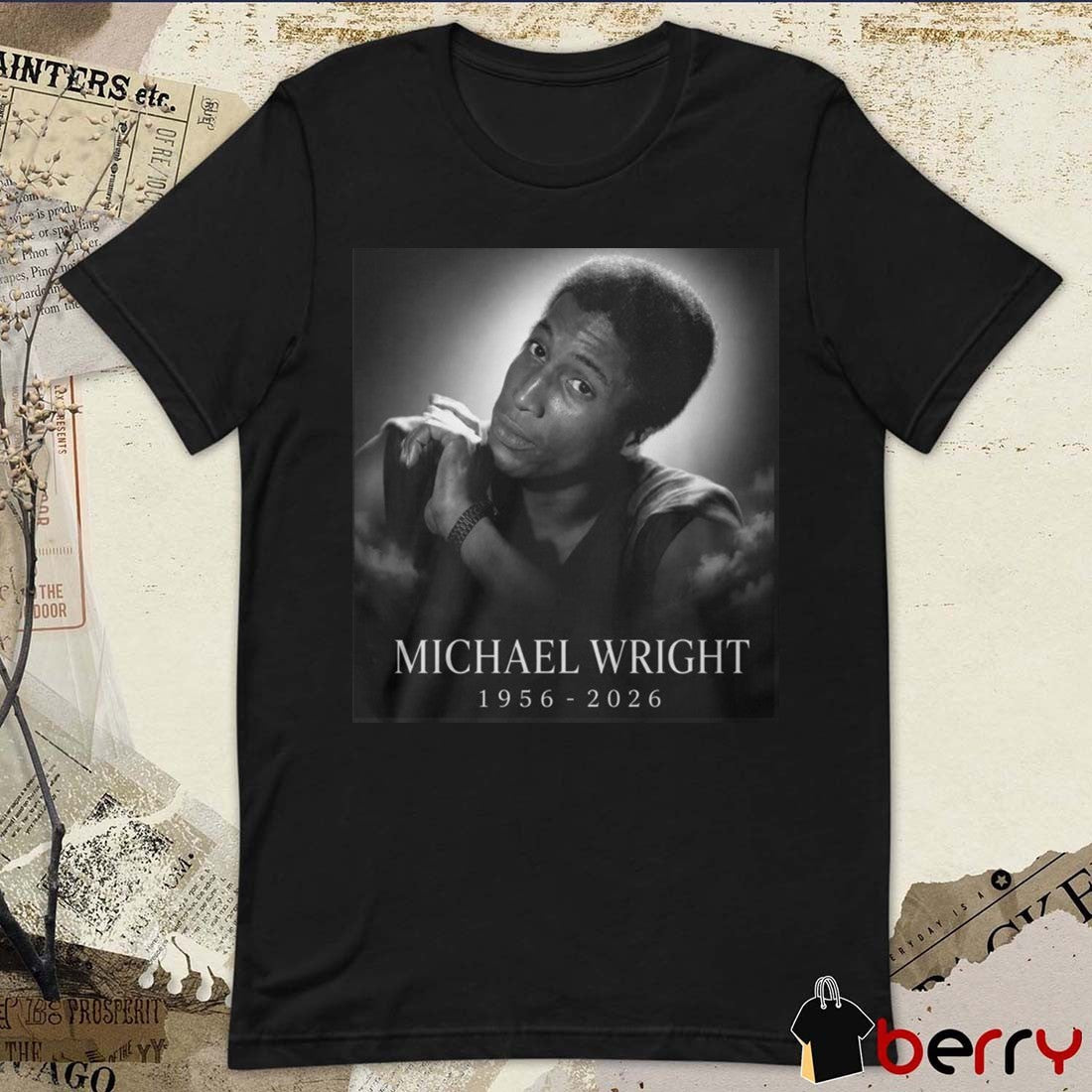 Michael Wright Memorial 1956-2026 Tribute t-shirt