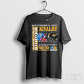 Official Mizzou Tiger Vs Kansas Jayhawks 2025 Game Day Rivalry Border Showdown T Sweater Tee