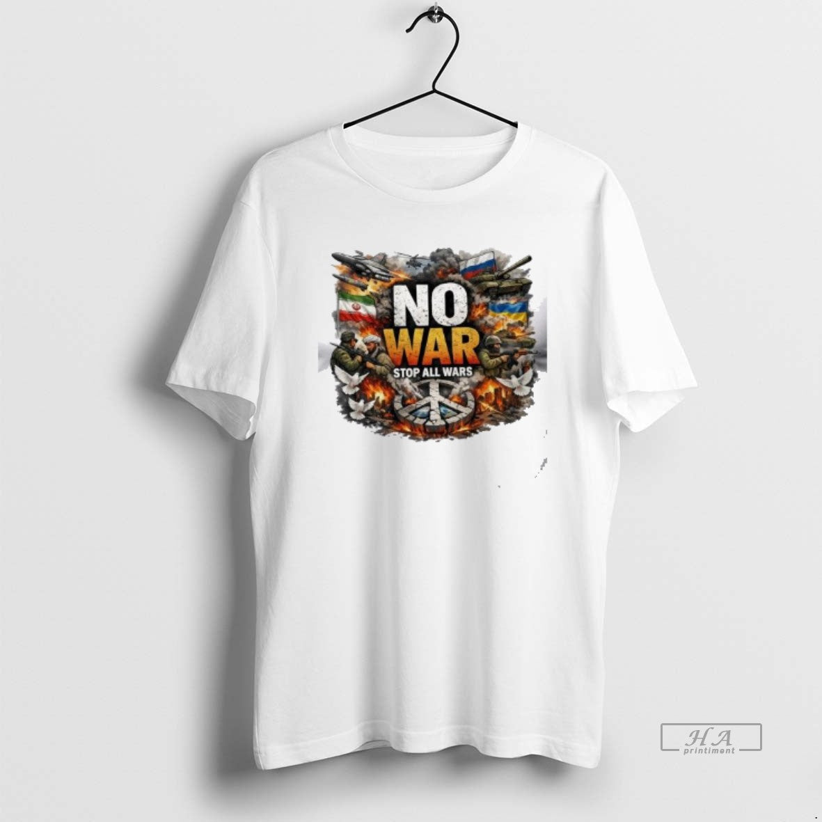 Official No War Stop All Wars 2026 Men Unisex