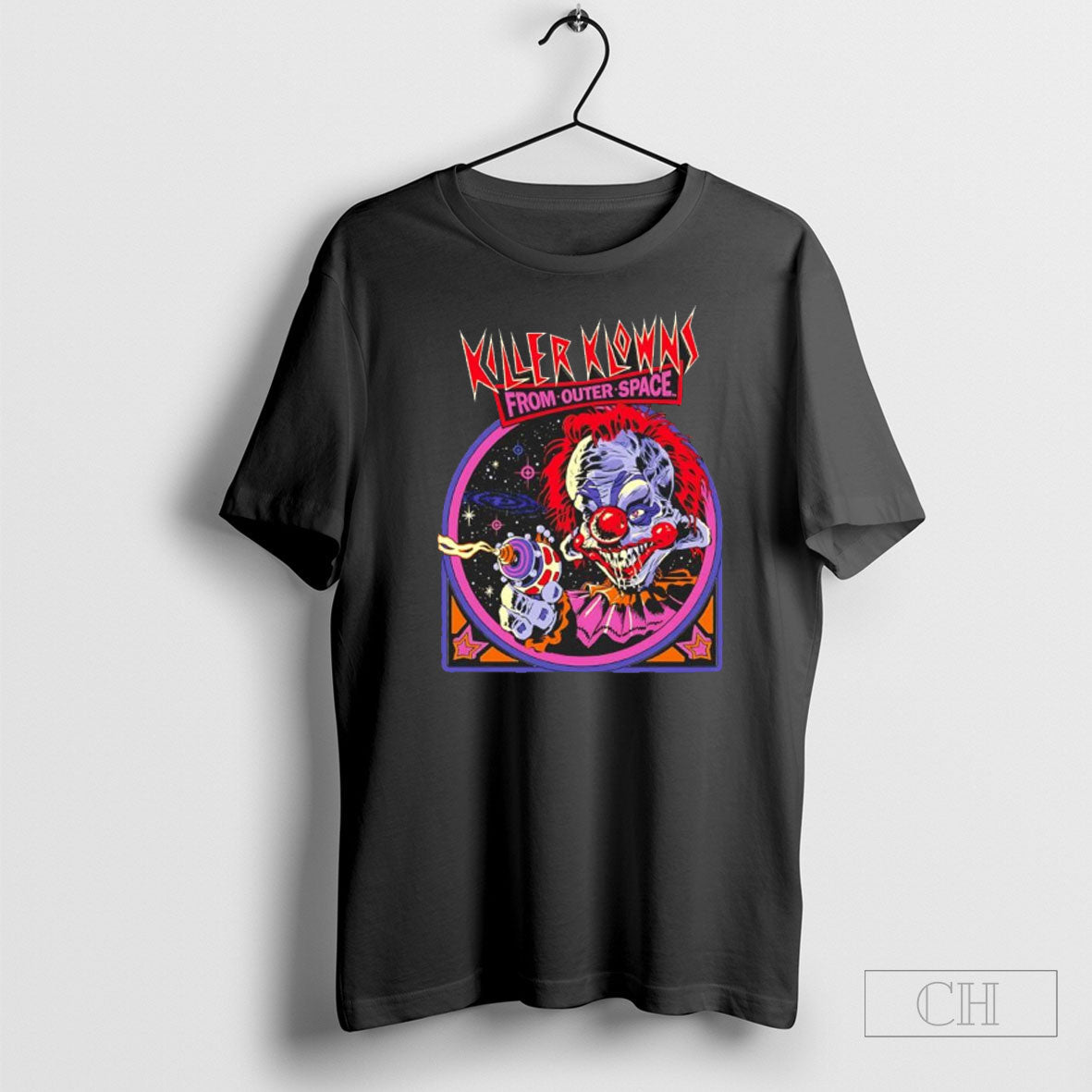 Official North West Killer From Outer Space Scary Clown Horror Sweater Unisex