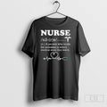 Official Nurse Definition A Person Who Looks For Mistakes In Every Medical Show Sweater Tee