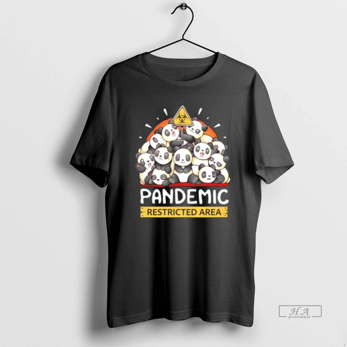 Official Panda Pandemic Restricted Area Unisex