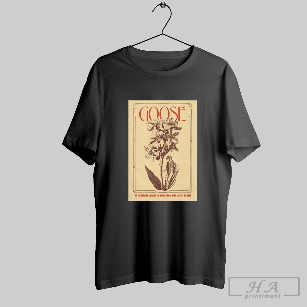 Official Poster Goose On The Hancher Green At The University Of Iowa On August 28 Unisex