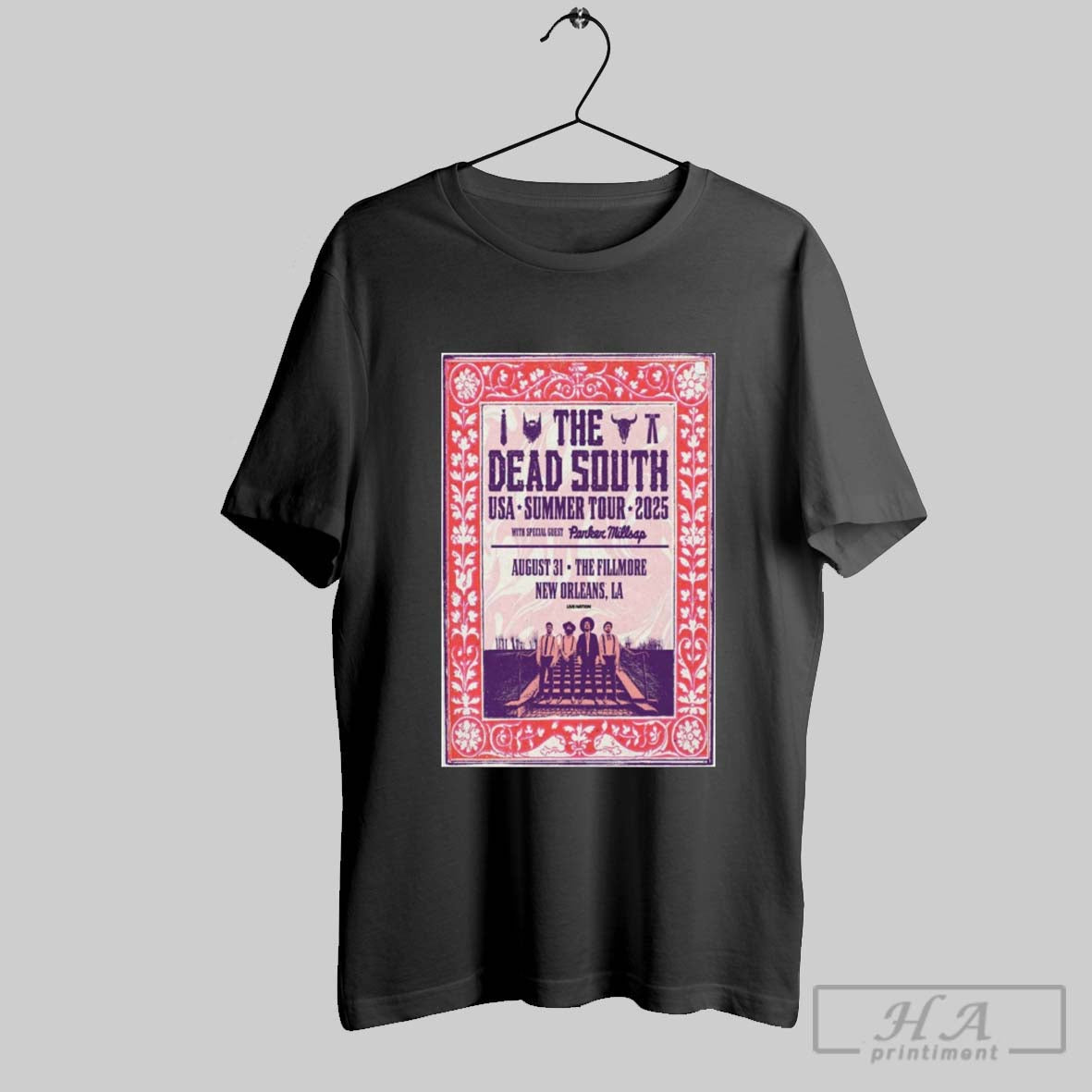 Official Poster The Dead South Event Usa Summer Tour 31 August 2025 The Fillmore New Unisex