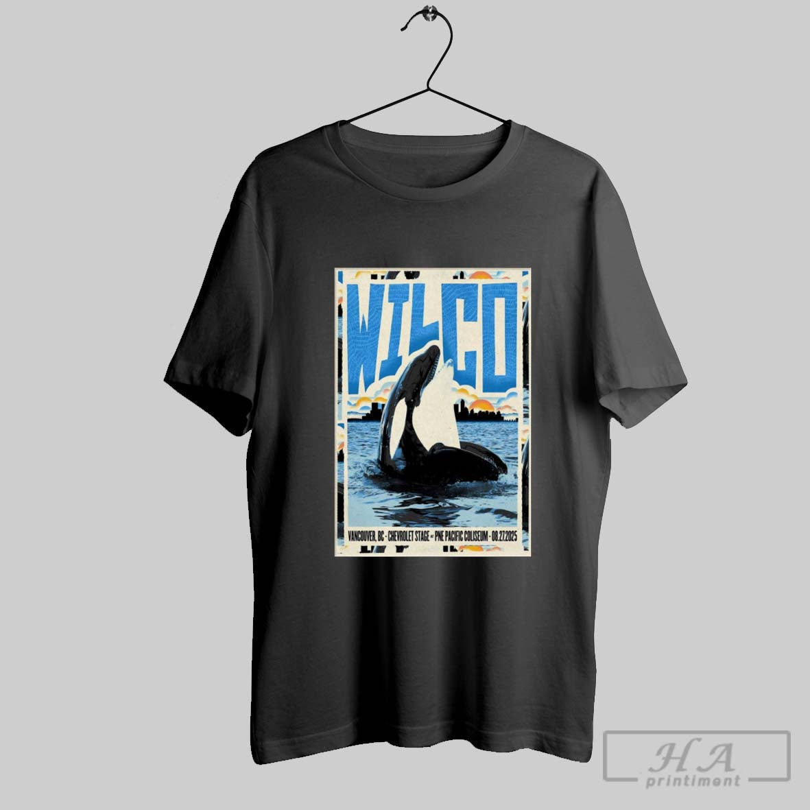 Official Poster Wilco August 27 2025 Chevrolet Stage Pne Pacific Coliseum In Vancouver Bc Unisex