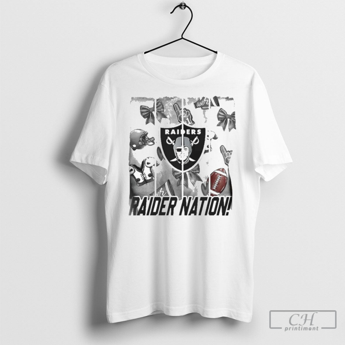 Official Raider Nation Football Shirt Sweater Unisex