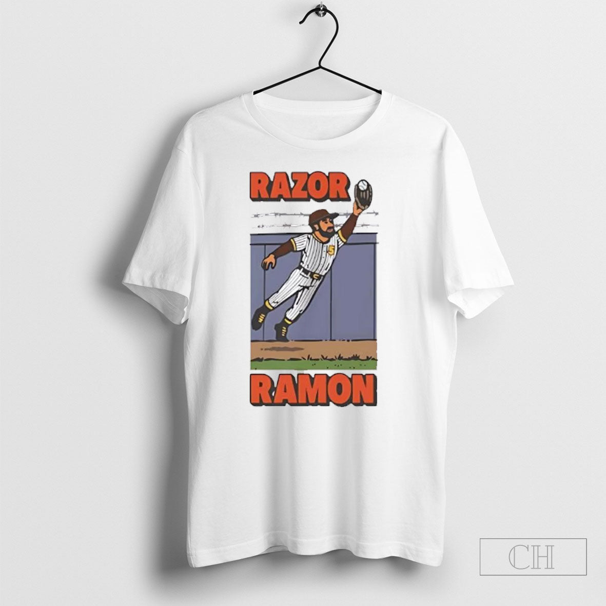 Official Razor Ramon Laureano Catch San Diego Padres Sweater Unisex