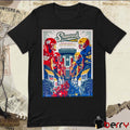 Shamrock Series 2026 Wisconsin Badgers Vs Notre Dame Fighting Irish September 6 Lambeau Field Poster t-shirt