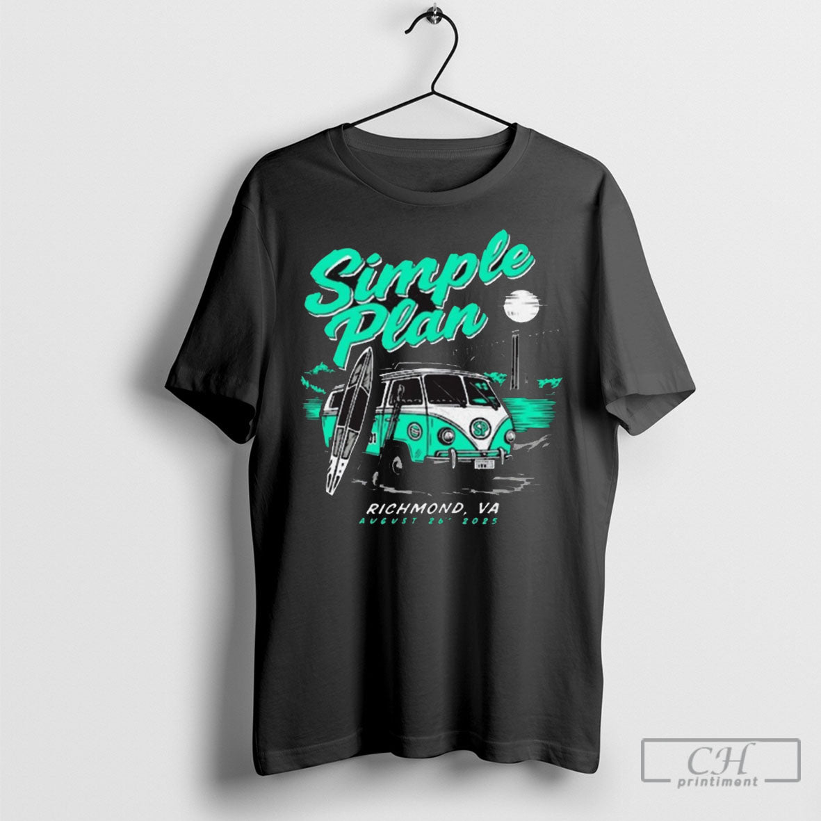 Official Simple Plan Richmond Va Allianz Amphitheater At Riverfront August 26 2025 Sweater