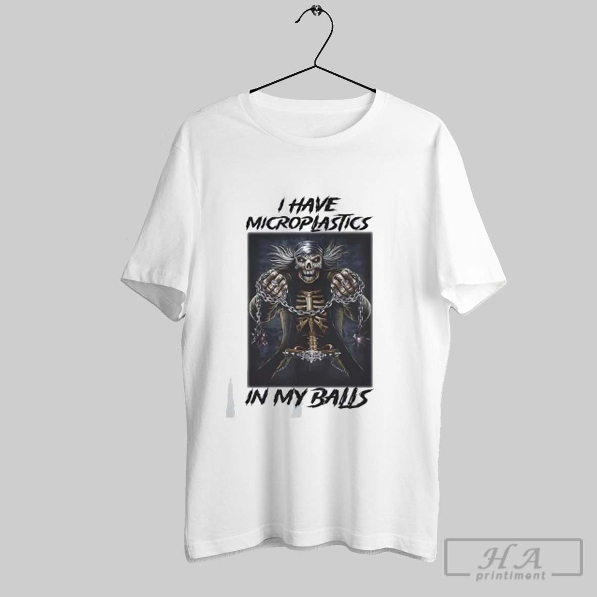 Official Skeleton I Have Microplastics In My Balls Unisex