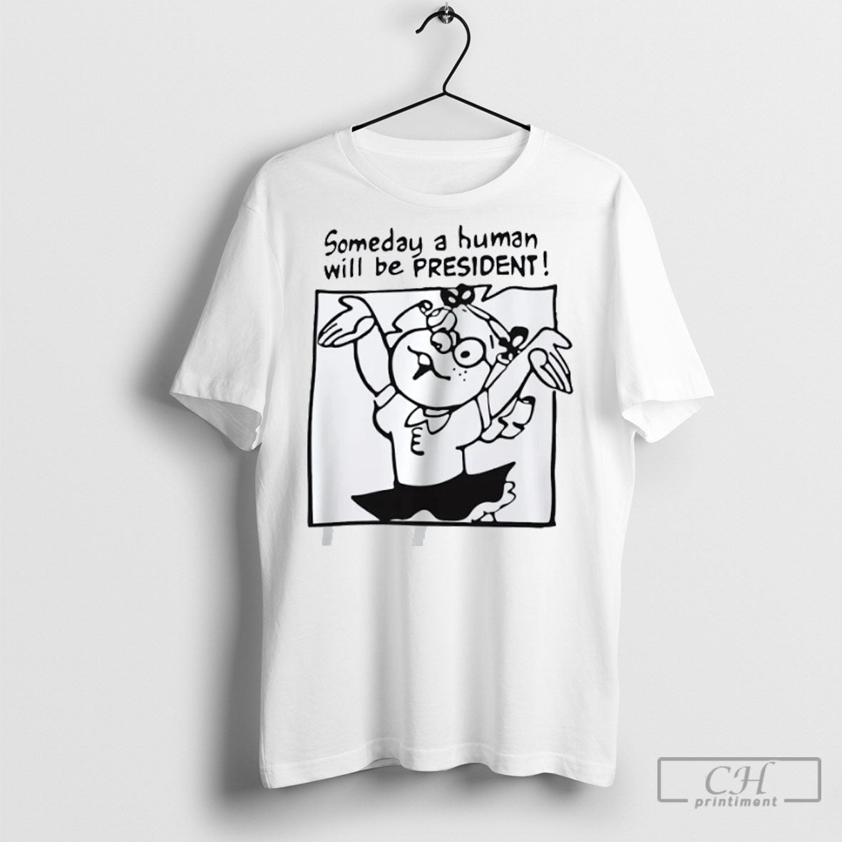 Official Someday A Human Will Be President Sweater Unisex